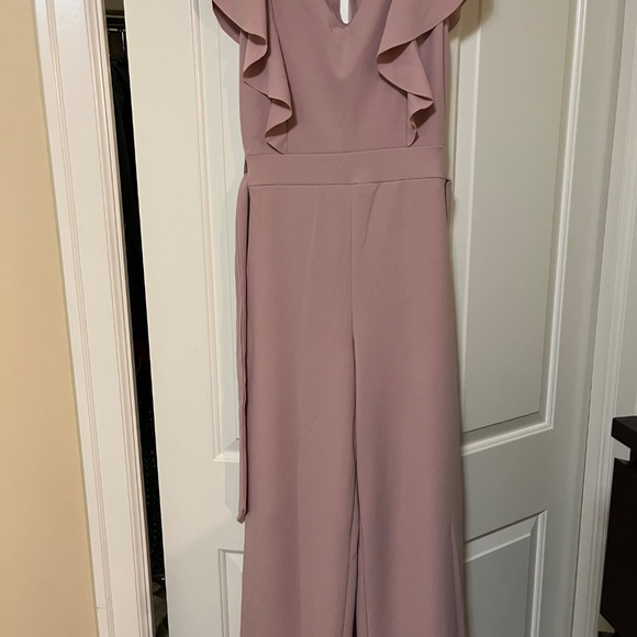 Pink formal jumpsuit - Picture 3 of 8